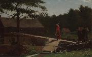 Winslow Homer Old Mill USA oil painting artist